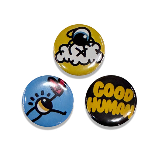 Loveville's Tokens of Kindness Buttons 3-pack 1 (Copy)