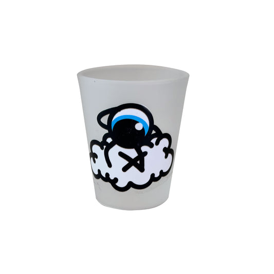 Loveville Frosted Shot Glass