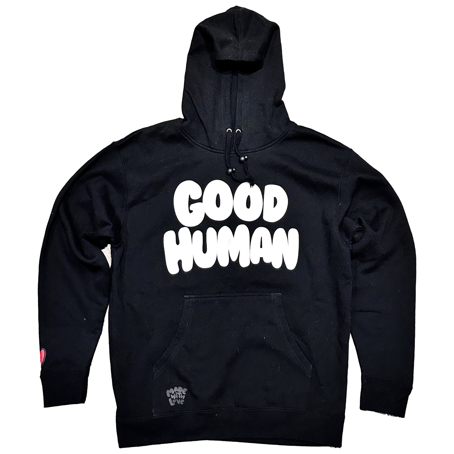 Loveville “Good Human” Hoodie (Black Edition)