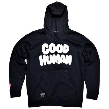 Loveville “Good Human” Hoodie (Black Edition)