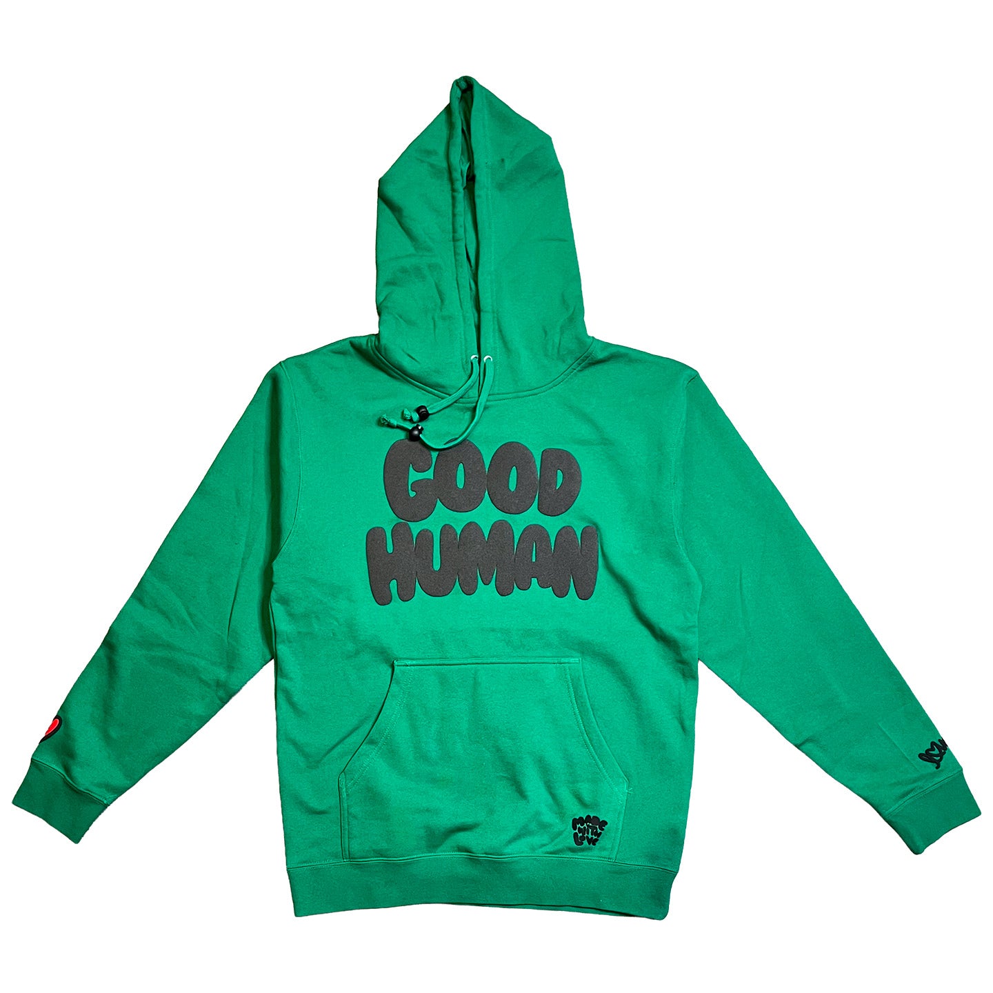 Loveville “Good Human” Hoodie (Kelly Edition)